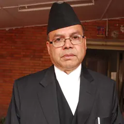 Portrait of Jhala Nath Khanal