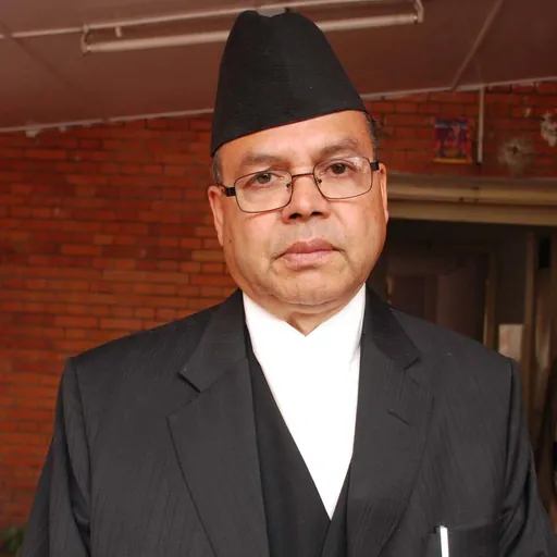 Portrait of Jhala Nath Khanal