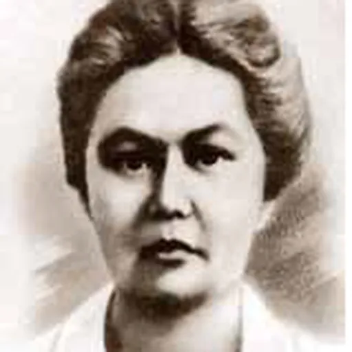 Portrait of Gulsum Asfendiyarova
