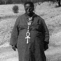 Portrait of Vusamazulu Credo Mutwa