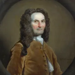 Portrait of Abraham de Moivre
