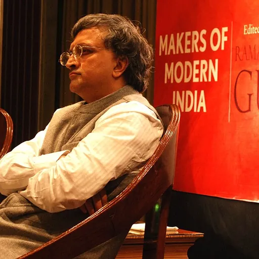 Portrait of Ramachandra Guha