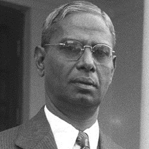Portrait of R. K. Shanmukham Chetty