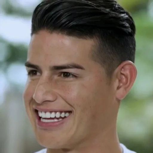 Portrait of James Rodríguez