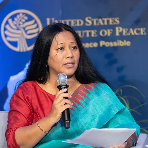 Portrait of Binalakshmi Nepram