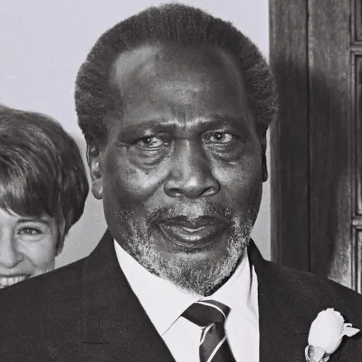 Portrait of Jomo Kenyatta