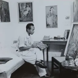 Portrait of Mochtar Apin