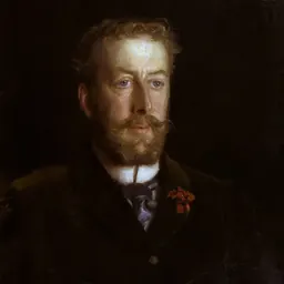 Portrait of Lord Ronald Gower
