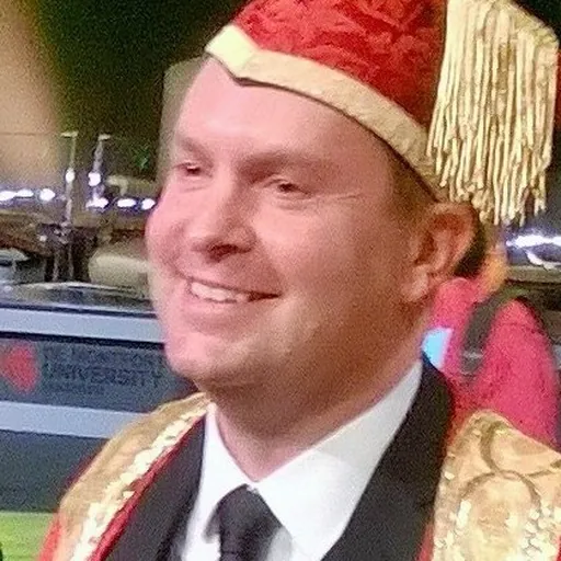 Portrait of Dominic Shellard