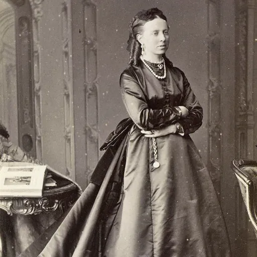 Portrait of Duchess Alexandra of Oldenburg