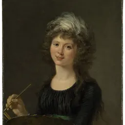Portrait of Marie-Victoire Lemoine