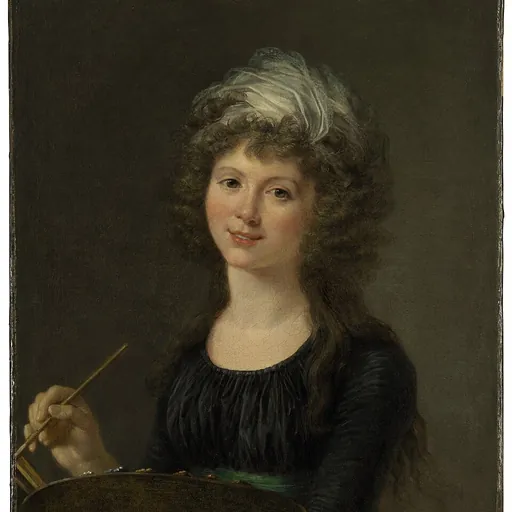 Portrait of Marie-Victoire Lemoine