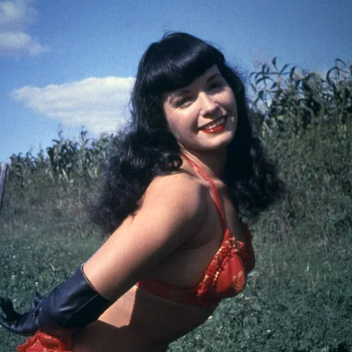 Portrait of Bettie Page