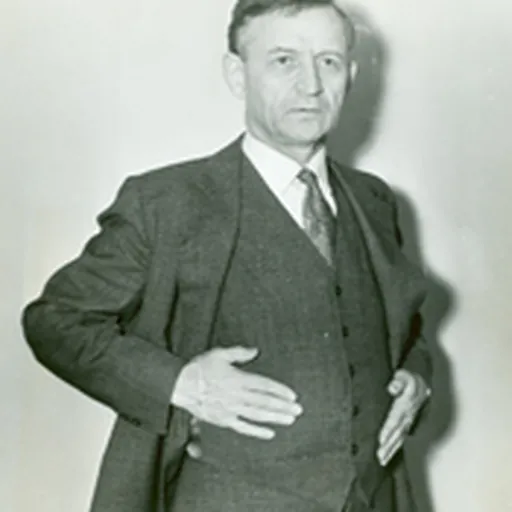 Portrait of Clare Eugene Hoffman