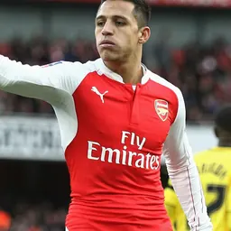 Portrait of Alexis Sánchez