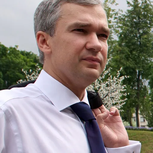 Portrait of Pavał Łatuška