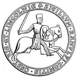 Portrait of Ranulf de Blondeville, 6th Earl of Chester