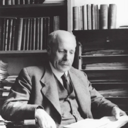Portrait of Felix Eugen Fritsch