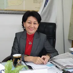 Portrait of Oyuun Sanjaasüren