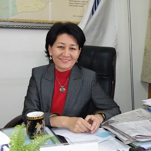 Portrait of Oyuun Sanjaasüren