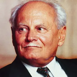 Portrait of Árpád Göncz