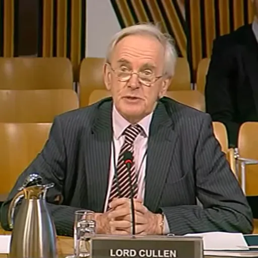 Portrait of William Cullen, Baron Cullen of Whitekirk
