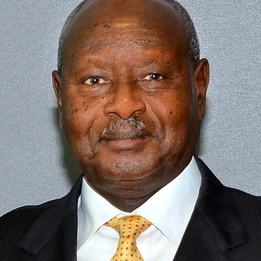 Portrait of Yoweri Museveni