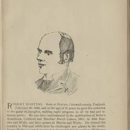 Portrait of Robert Martins