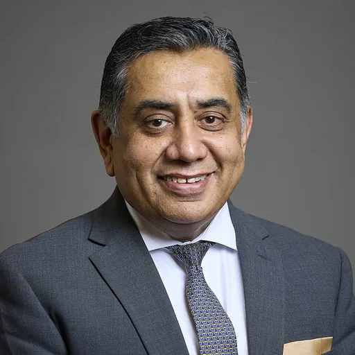 Portrait of Tariq Ahmad, Baron Ahmad of Wimbledon