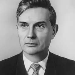 Portrait of Mikhail Suslov