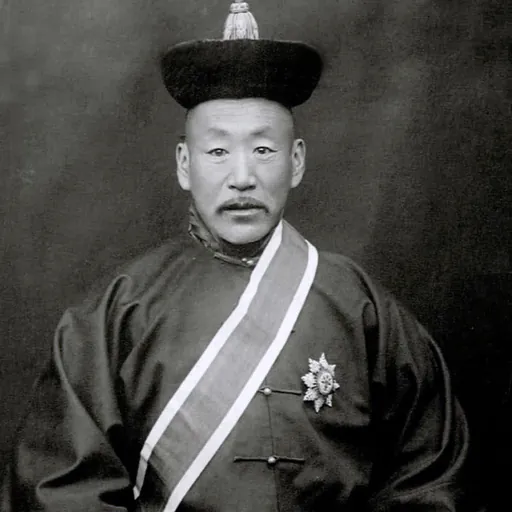Portrait of Jalkhanz Khutagt Sodnomyn Damdinbazar
