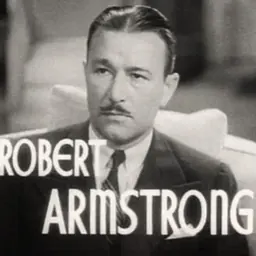 Portrait of Robert Armstrong
