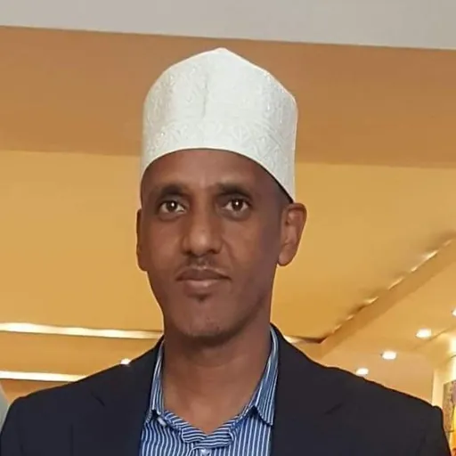 Portrait of Mustafa Muhummed Omer
