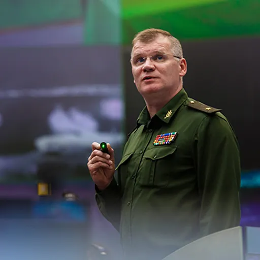 Portrait of Igor Konashenkov