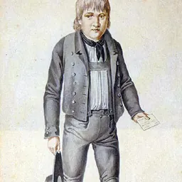 Portrait of Kaspar Hauser