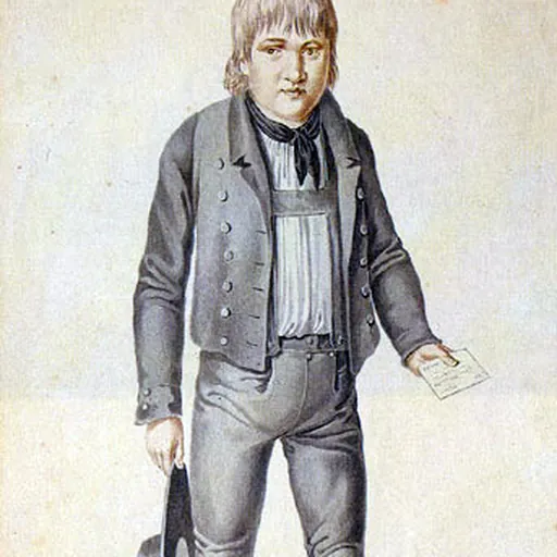 Portrait of Kaspar Hauser
