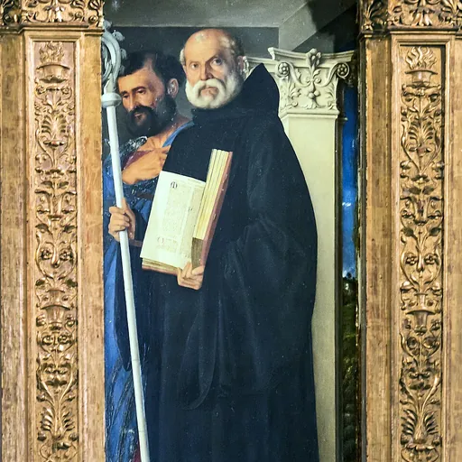 Portrait of Benedict of Nursia