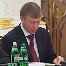 Portrait of Serhiy Larin