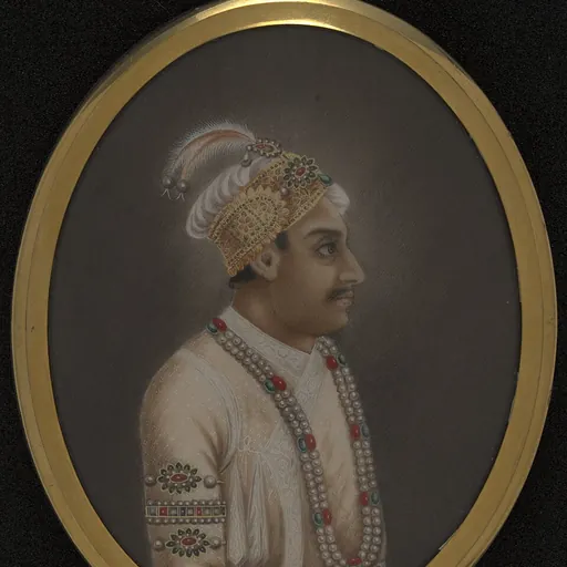 Portrait of Ahmad Shah Bahadur