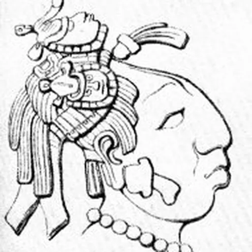 Portrait of Sak K'uk'