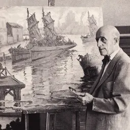 Portrait of Benito Quinquela Martín