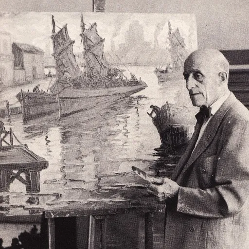 Portrait of Benito Quinquela Martín
