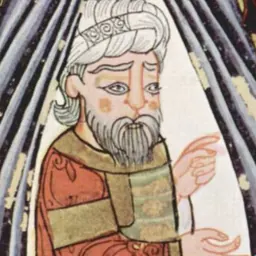 Portrait of Al-Harith ibn Jabalah