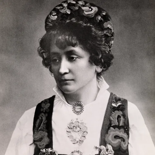 Portrait of Hulda Garborg