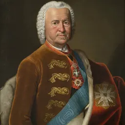 Portrait of Henry XXV, Prince of Schwarzburg-Sondershausen