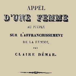 Portrait of Claire Démar