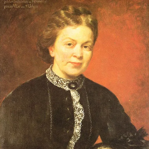 Portrait of Marie von Ebner-Eschenbach