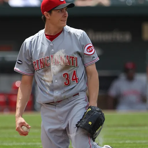 Portrait of Homer Bailey