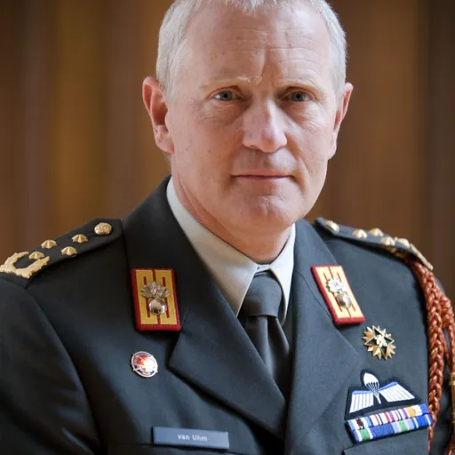 Portrait of Peter van Uhm