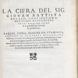 Portrait of Giovan Battista Bellaso